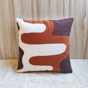 ZAYDEN Boho Hand Embroidered Pillow Cover