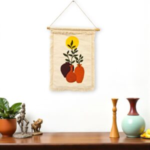 Abstract Botanical Boho Wall Tapestry