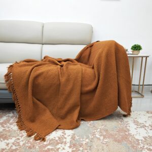 Deep Texture Deep Comfort Artisan Shag Cotton Throw