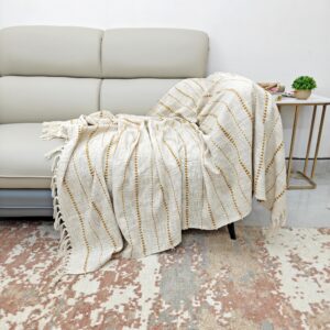 The Sienna Stripe Throw