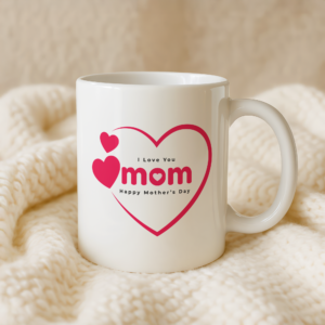 I love Mom - Mother's Day Mug